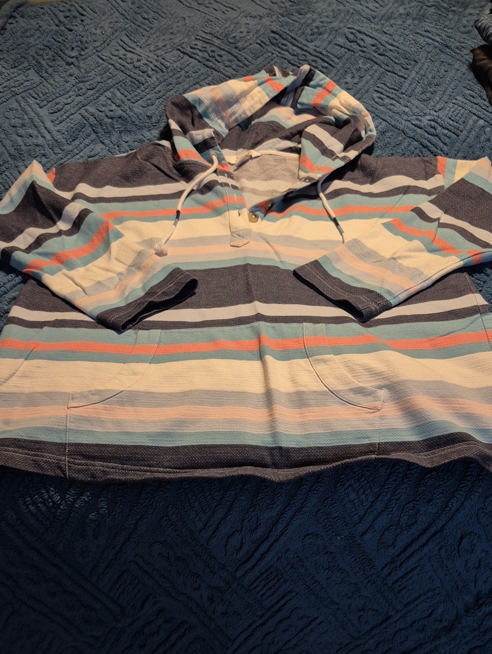 NWOT Natural Reflections Baja Style Hoodie